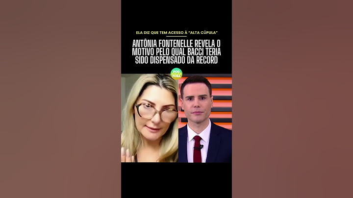 Será que isso é verdade? 👀 #luizbacci #cidadealerta #record #antoniafontenelle #demissao