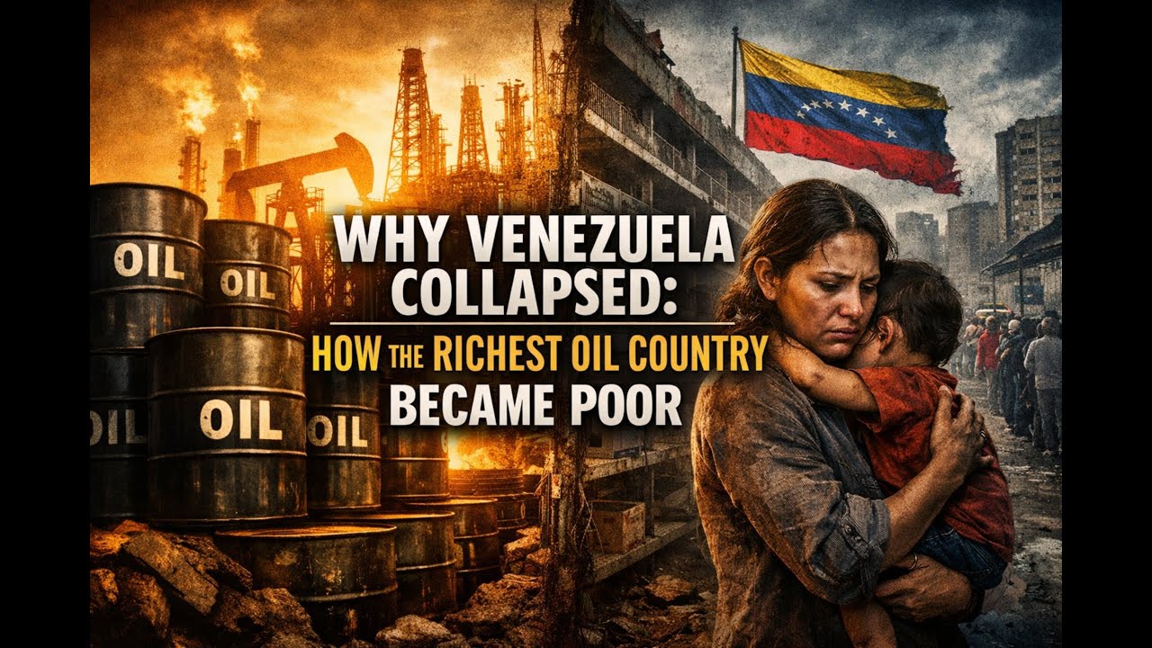 Why Venezuela Collapsed: How the Richest Oil Country Became Poor - YouTube
