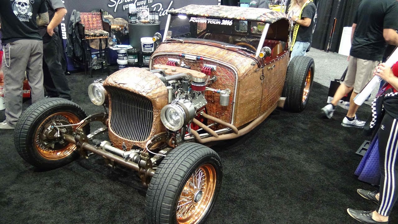 1932 Dodge pickup “The Copper Coupe” created from Phil Endicott’s 1957