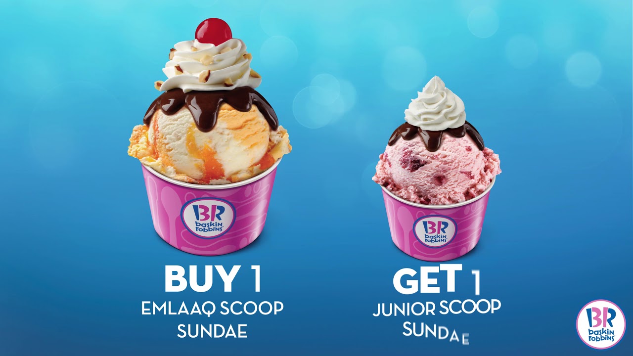 Happiness Mondays Offer from Baskin Robbins. YouTube