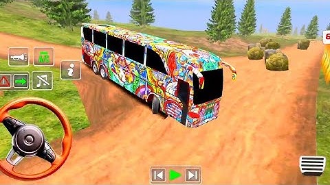 Coach Bus Simulator India Off-road Driving Bus Game | New Update 2025 Full Gameplay Video Part #48 
