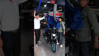Yamaha FZ-S Hybrid Delivery 🏍️ Finally Dream Bike Le Li😍#shorts #minivlog #viralshorts #bikedelivery