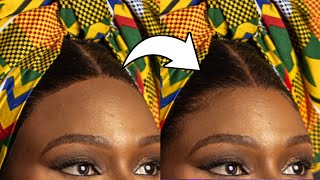 How to Fix Wig Edges in Photoshop (Realistic & Natural) screenshot 4
