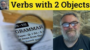 🔵 Verbs With 2 Objects And Personal Pronouns - GIVE IT ME - GIVE ME IT - GIVE IT TO ME