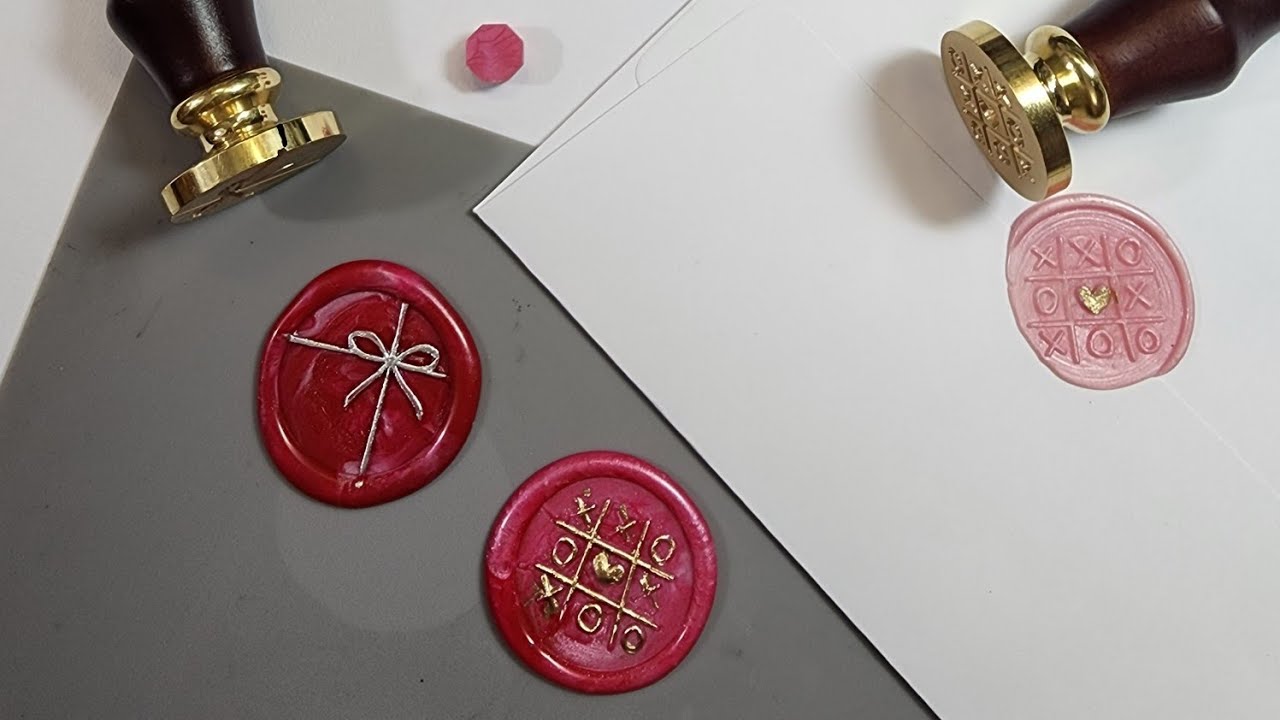 New hot wax seals from Spellbinders - YouTube