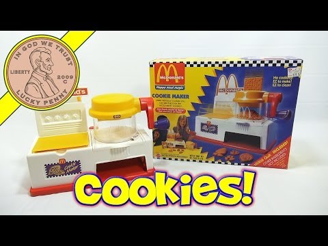 McDonald's Happy Meal Magic Cookie Maker Set, 1993 Mattel Toys (Fun Recipes)