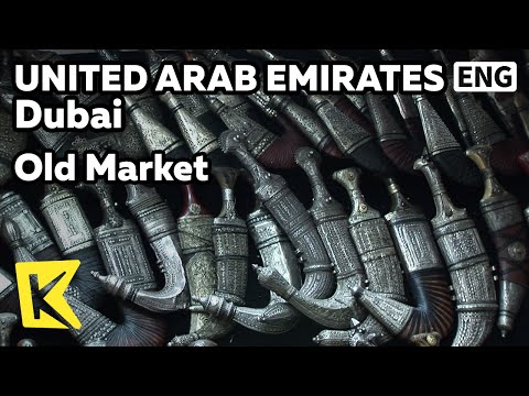 【K】UAE Travel-Dubai[아랍에미레이트 여행-두바이]올드마켓, 아랍 전통 공예품/Old Market/Craftworks/Alley/Souvenir/Sword/Decals