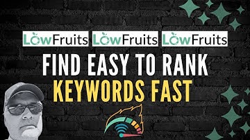 LowFruits Keyword Research: Find low competition keywords tutorial / demo