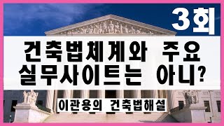 건축법해설3회-건축실무위한 주요사이트와 법의체계 이해하기. 건축실무를 위한 이관용의 건축강의