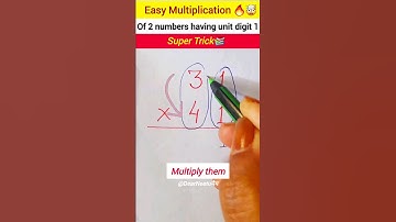 Multiplication Trick of two numbers having 1 as unit digit😎 #shorts #maths #mathematics #tricks