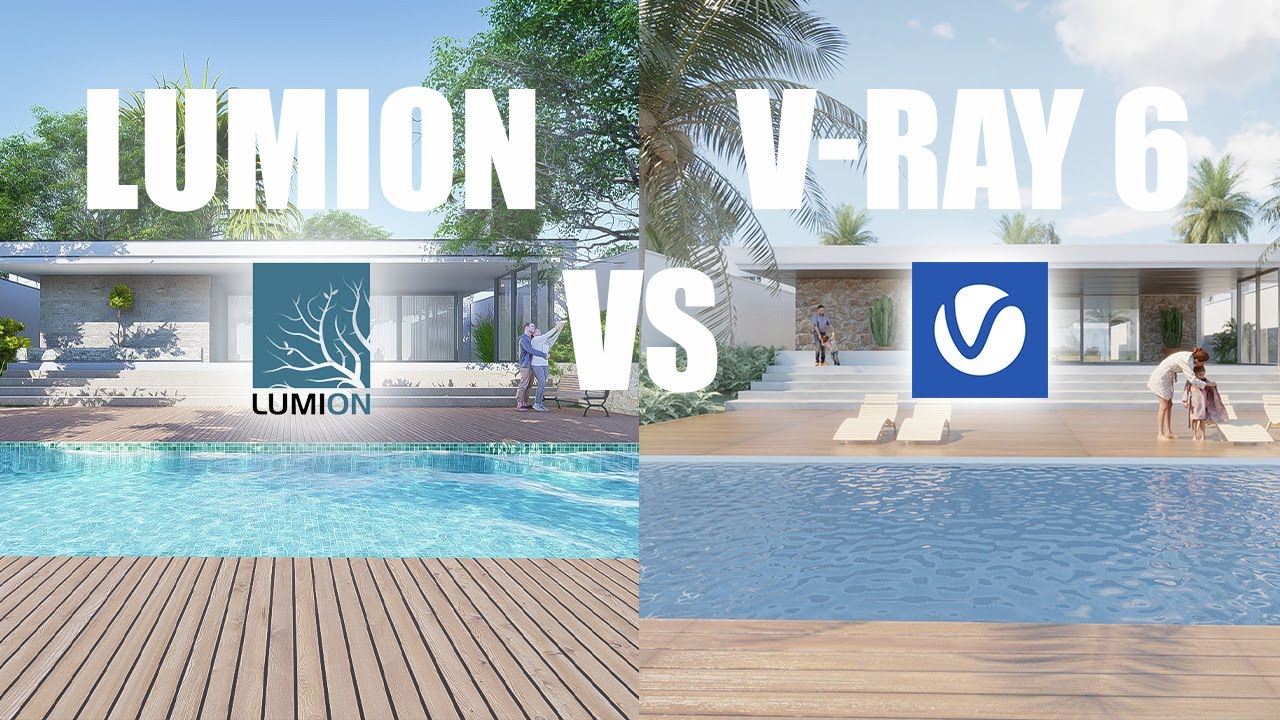 LUMION 12.5 vs V-RAY 6 : J’AI TESTÉ VOILA LE RESULTAT - YouTube