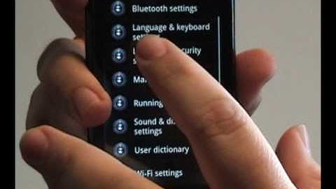 How to Create Shortcuts for the Menus on the Droid