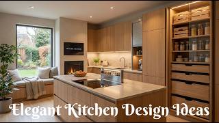 Kitchen Design Ideas | Island Designs, Marble Tops And Wood Cabinets