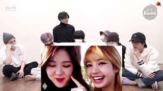 bts reaction lisa annoying rosé for 10 minutes straight