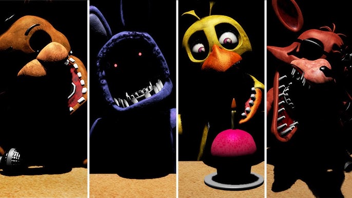 Five Nights at Freddy's 1 Animatronics hiatom by FrAnKK12 on