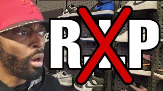 THE SNEAKER GAME IS DEAD MALL VLOG