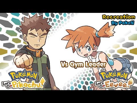 Pokemon Let S Go Pikachu Eevee Gym Leader Battle Theme Recreation Youtube