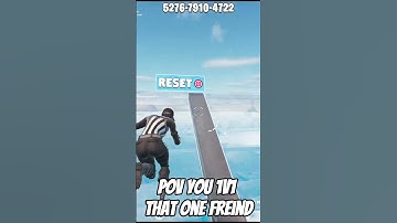 POV you 1v1 that one friend in Fortnite #fortnite #fortniteclips #fortniteshorts
