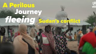 Displaced families flee Sudan conflict to congested sites in South Sudan