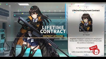 Counter:Side Xiao Lin Lifetime Contract