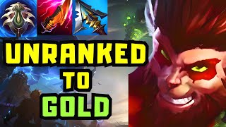 Unranked To Gold CHALLENGE EUW Server - WUKONG League of legends Season 14 | Day 4