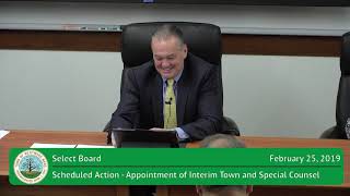 Select Board - 02/25/19