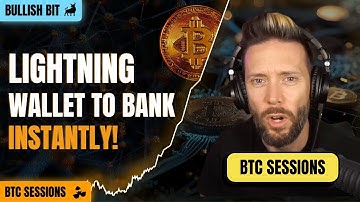 How To INSTANTLY Send Bitcoin To Your Bank Account with Lightning!