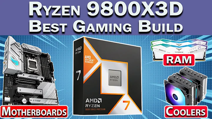 🛑 Best Ryzen 9800X3D Gaming PC Build 🛑 Best RAM, Motherboard, GPU & More