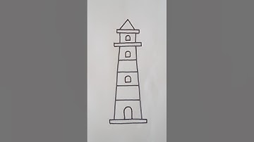 How to draw a Lighthouse