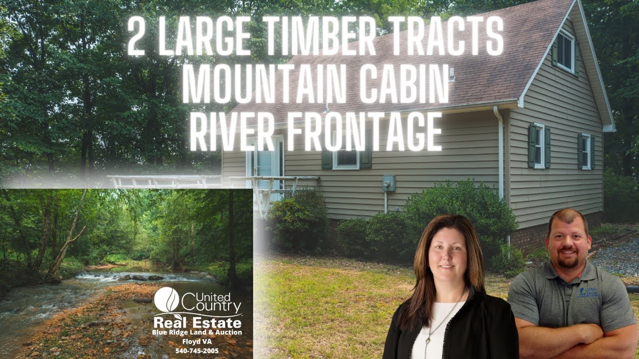 SOLD Riverfront Timber Tracts and Cabin for Sale at Auction YouTube
