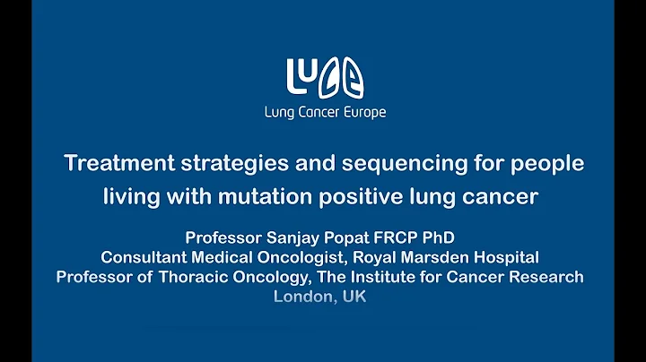 Treatment strategies and sequencing for people living with mutation positive lung cancer