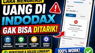 Cara mengatasi saldo di indodax yang gk bisa ditarik