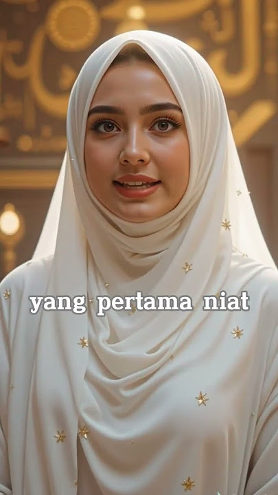 Rukun Sholat - Nisa Sabyan - Lirik Lagu #sholat #lagureligi #music