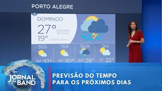 Previsão do tempo: Chuva continua no Rio Grande do Sul