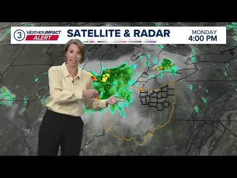 Cleveland weather: Leftover rain chance early then sun and clouds on Tuesday with a decent breeze