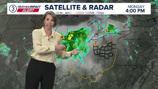Cleveland weather: Leftover rain chance early then sun and clouds on Tuesday with a decent breeze