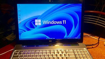 I installed Windows 11 Lite to Intel Core Duo HP Pavilion DV6 (Vista PC)