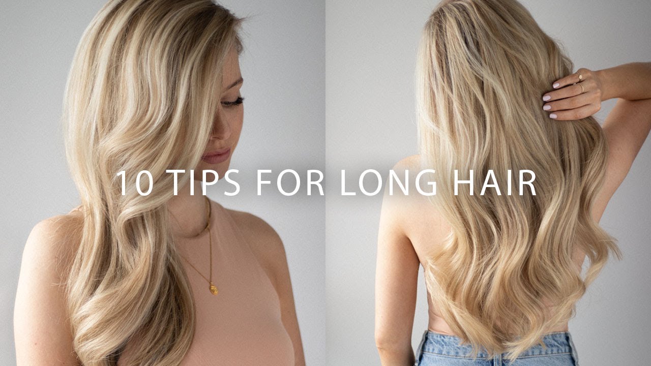 How To Grow Your Hair Long + Healthy 💇‍♀️💕 10 EASY Tips - YouTube