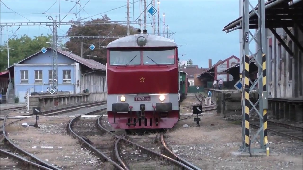 Vlaky: príchod Legiovlaku do Bratislavy s T478.1201