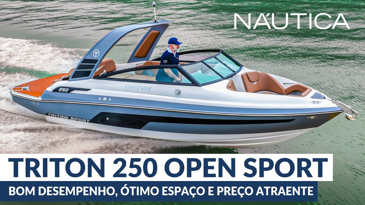 Teste Triton 250 Open: bom desempenho, ótimo espaço e preço atraente