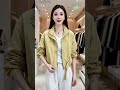 Fashionable women's clothing matching, outerwear matching, quality women's clothing, who looks goo