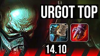 URGOT vs CAMILLE (TOP) | 5/1/4, 1300+ games | KR Master | 14.10