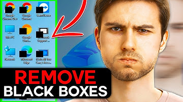 Remove Black Squares on Desktop Icons in Windows 10 or 11 – Easy Fix