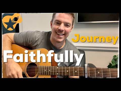 Faithfully | Journey | Beginner Guitar Lesson