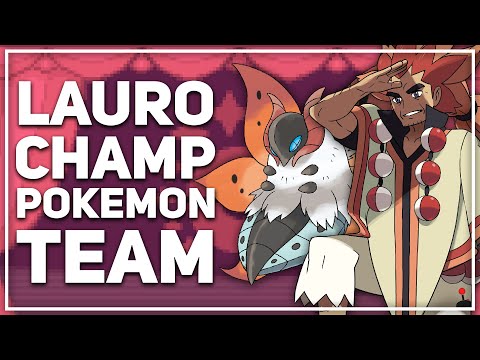 CHAMP LAURO POKEMON TEAM 🕹️ Pokémon Schwert & Schild Themen Team