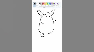 Wigglytuff? - MS Paint #drawing #pokemon #ditto