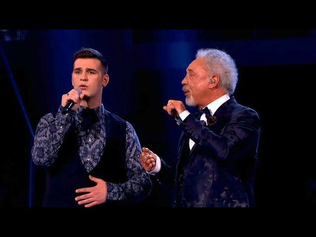 Sir Tom and Mike Duet: 'Green, Green Grass Of Home' | The Voice UK Live Final - BBC class=