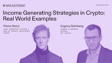 Breakpoint 2025: Income Generating Strategies in Crypto: Re7 Capital (Evgeny Gokhberg)