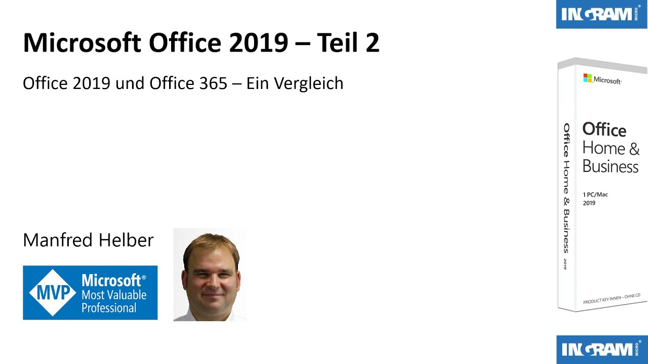 Update Office 2019 und Office 365 – Ein Vergleich