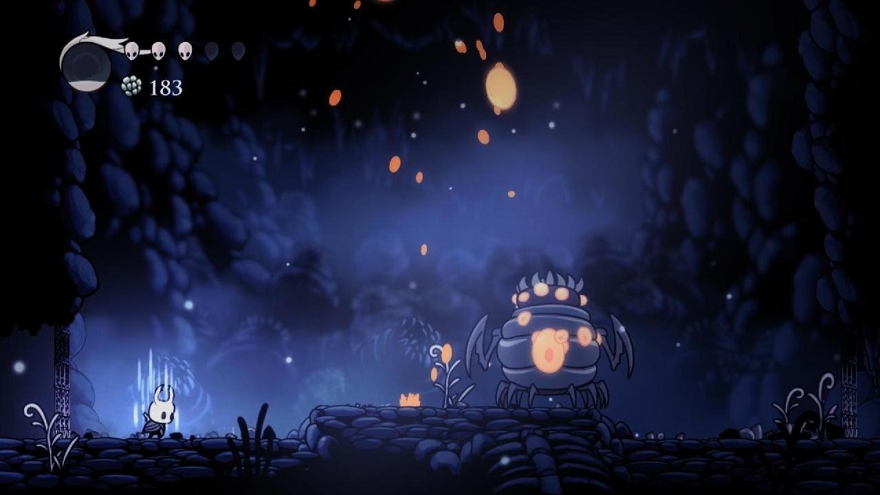 Hollow Knight Brooding Mawlek Location and Fight - YouTube